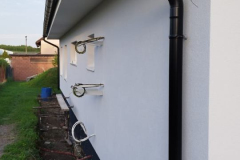 Provedení svodu na fasádu